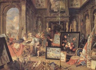 Europe (centre panel) (mk14), Jan Van Kessel